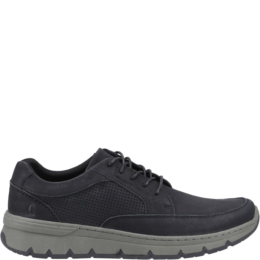 Lace Mens Summer Black Hush Puppies Nelson Lace Up
