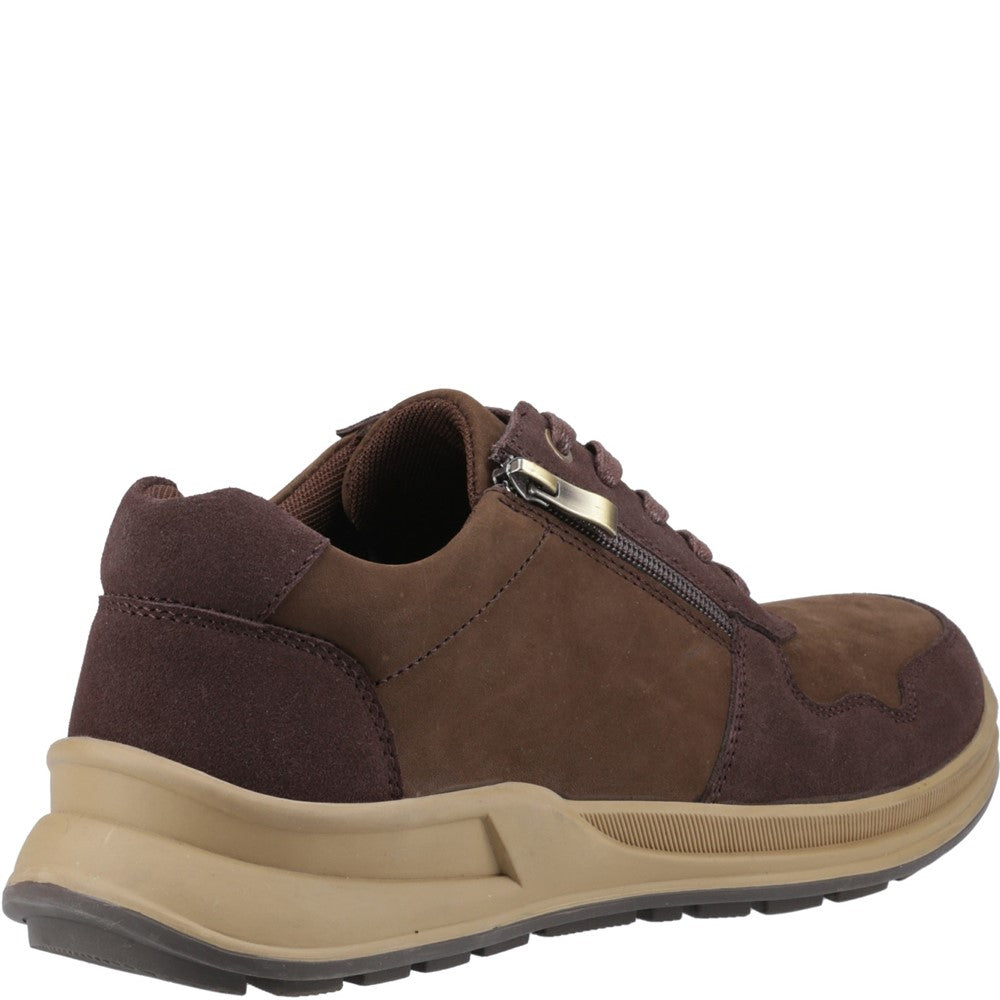 Lace Mens Summer Brown Hush Puppies Alexander Lace Up