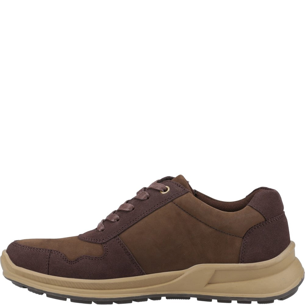 Lace Mens Summer Brown Hush Puppies Alexander Lace Up
