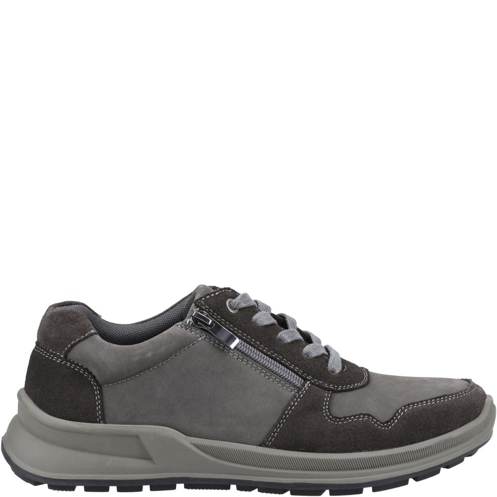 Lace Mens Summer Grey Hush Puppies Alexander Lace Up