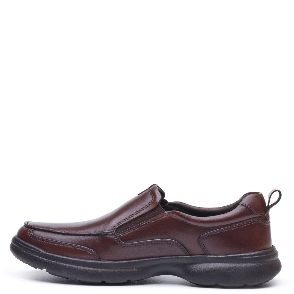 Mens Classic Slip On Shoes Brown Hush Puppies Harold Slip On