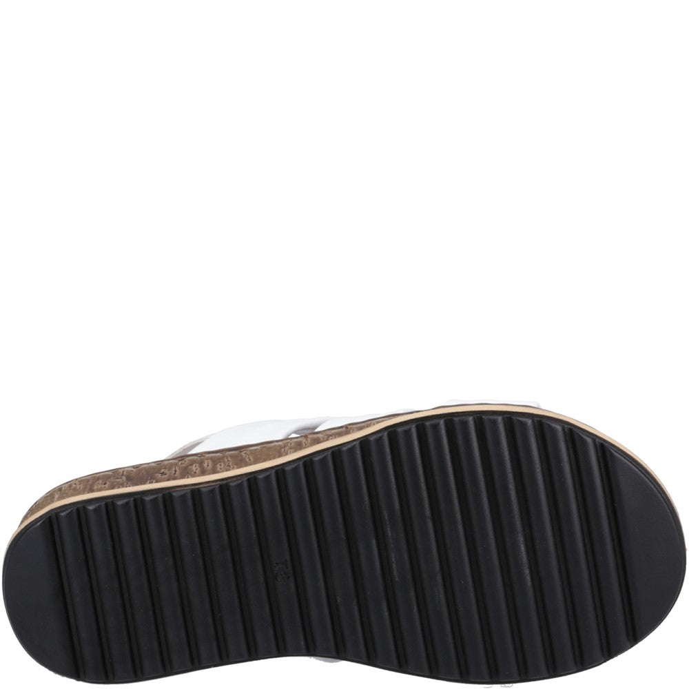 Sandal Ladies Summer White Hush Puppies Eden Gladiator Sandal