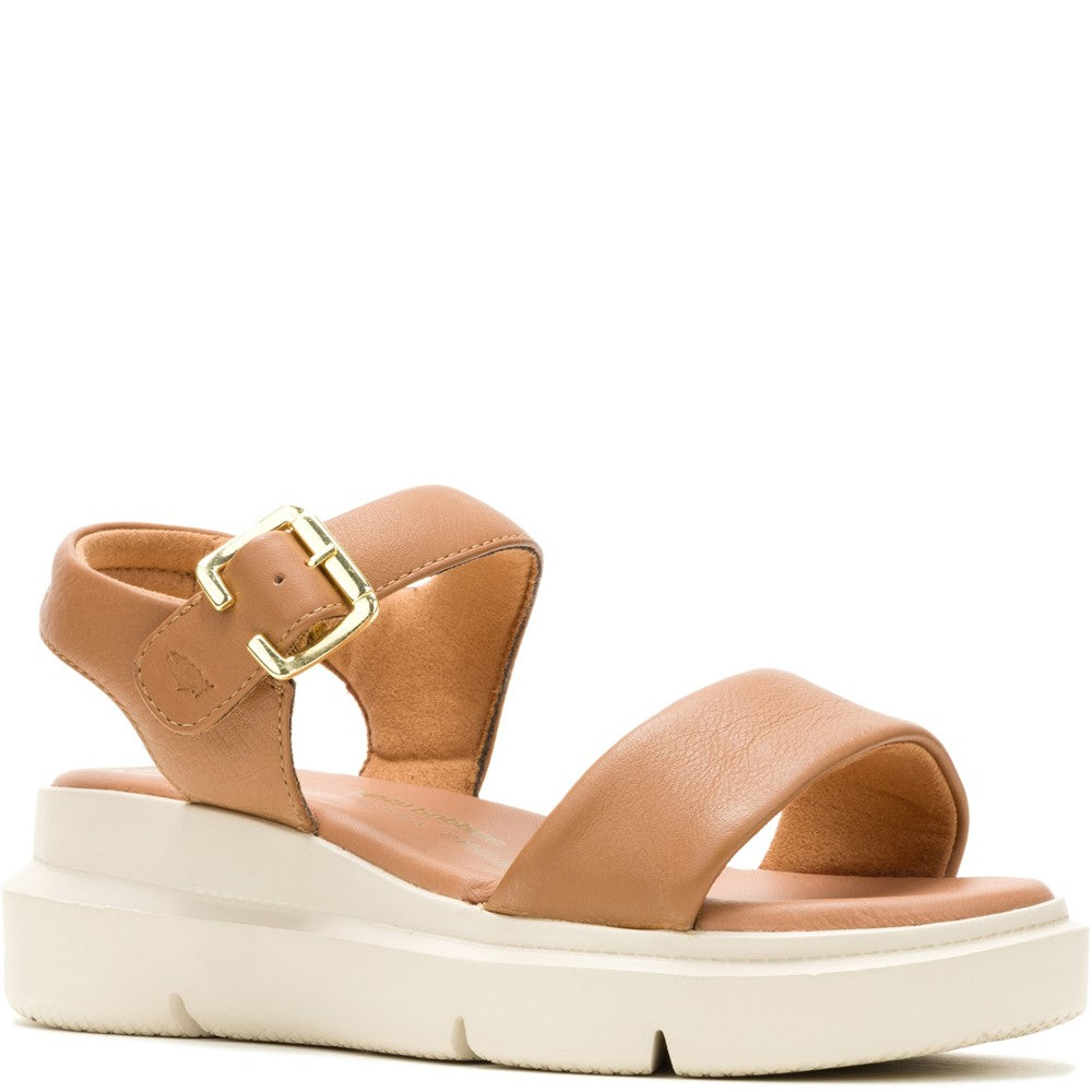 Sandal Ladies Summer Tan Hush Puppies Uplift Quarter Strap