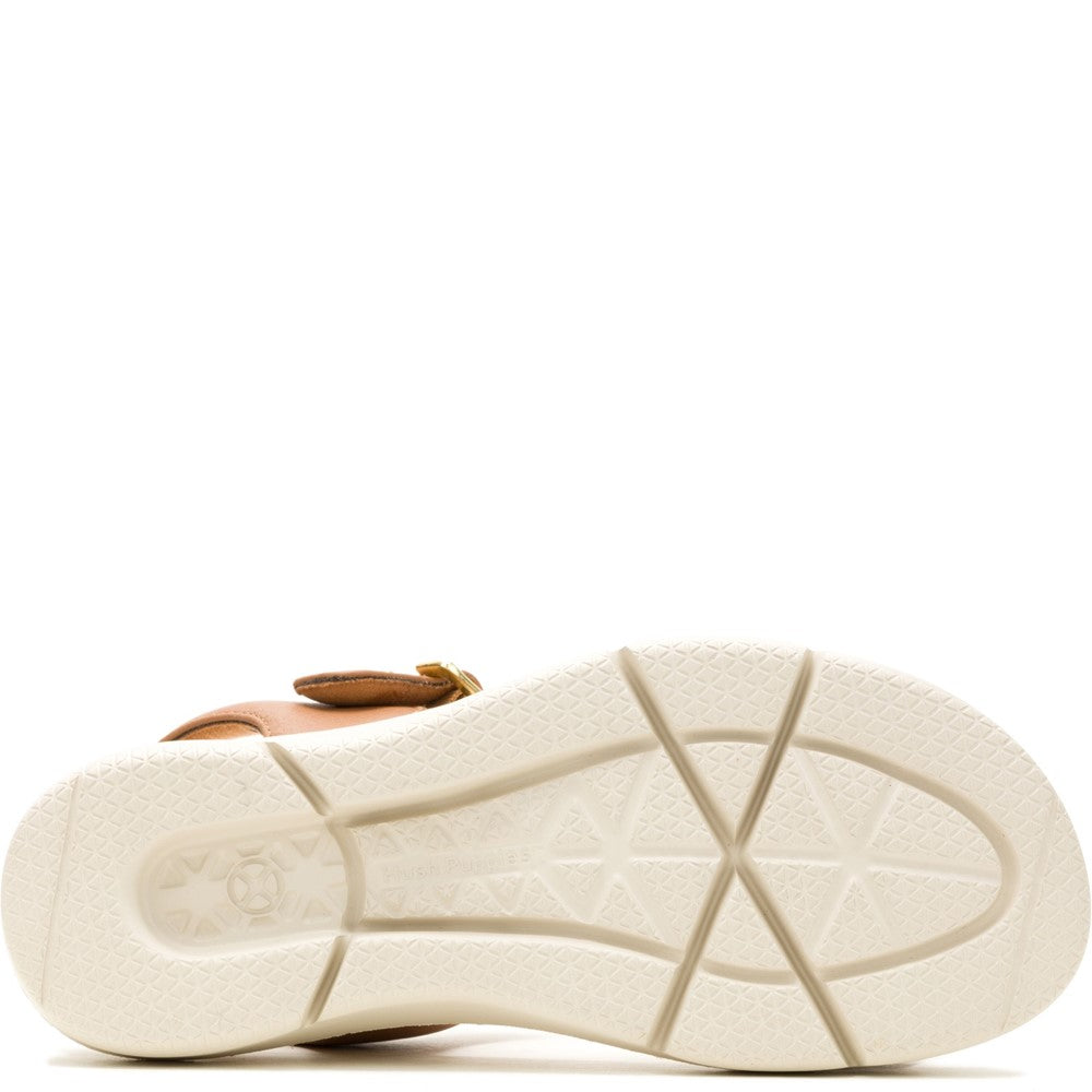 Sandal Ladies Summer Tan Hush Puppies Uplift Quarter Strap