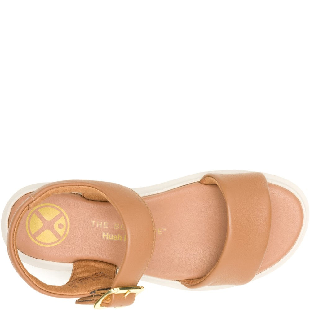 Sandal Ladies Summer Tan Hush Puppies Uplift Quarter Strap