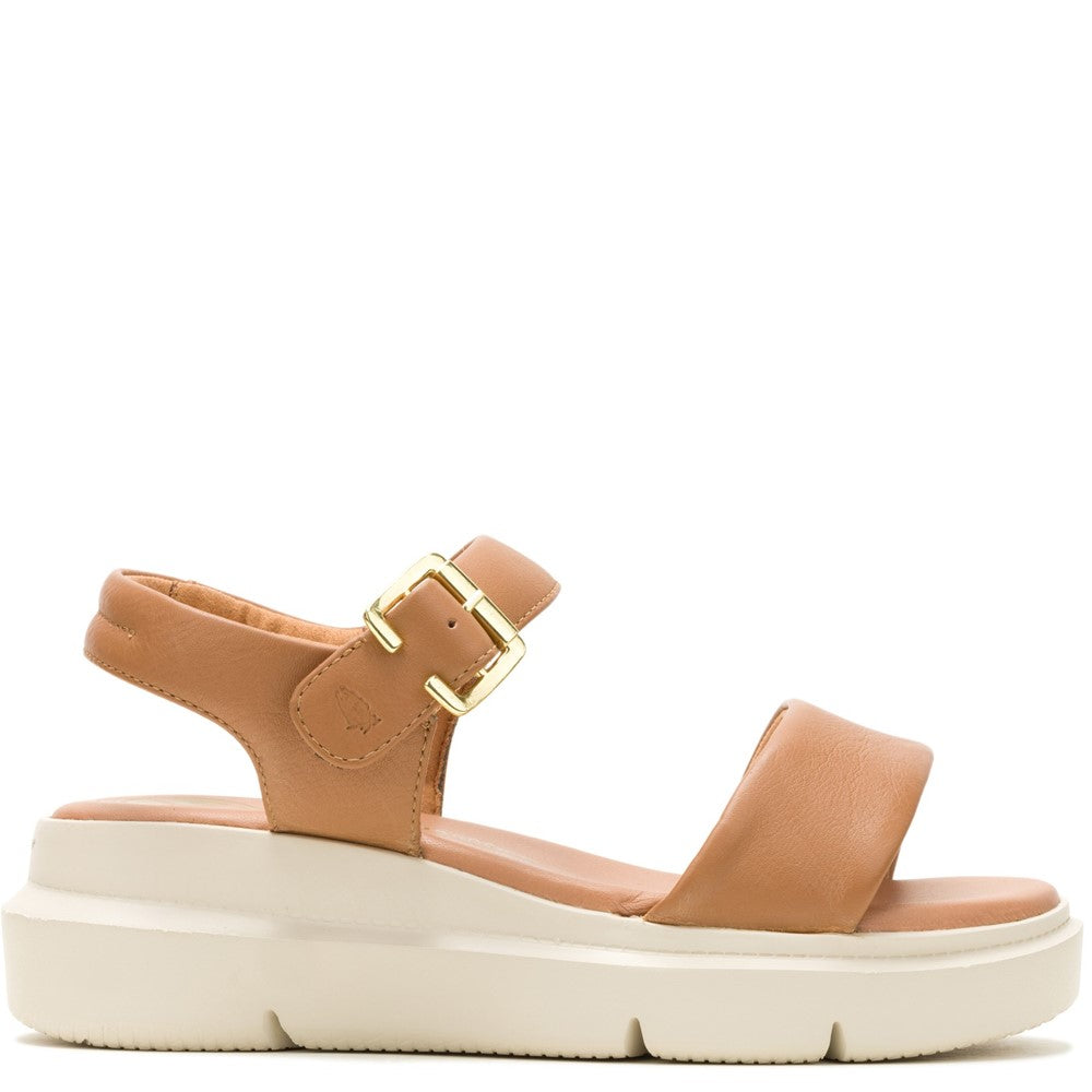 Sandal Ladies Summer Tan Hush Puppies Uplift Quarter Strap