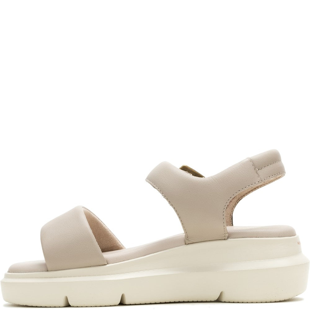 Sandal Ladies Summer Taupe Hush Puppies Uplift Quarter Strap