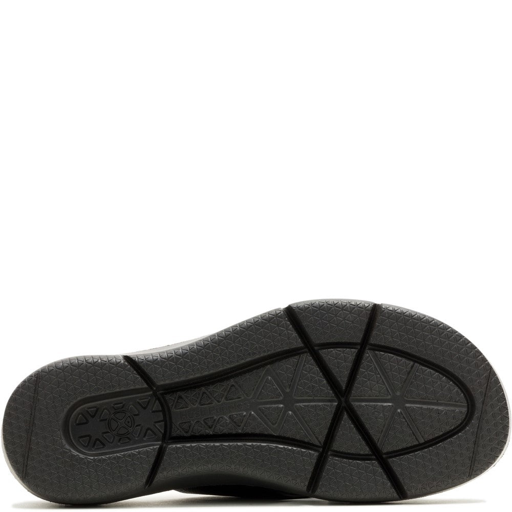 Sandal Ladies Summer Black Hush Puppies Uplift Crossover Slide