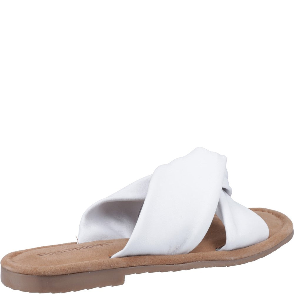 Sandal Ladies Summer White Hush Puppies Amy Wide Fit Sandal