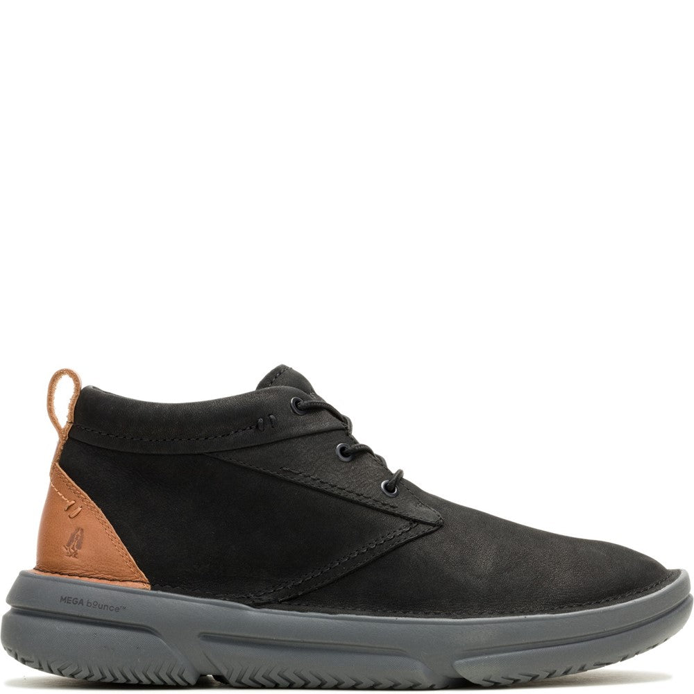 Mens Boots Black Hush Puppies Baylor Chukka