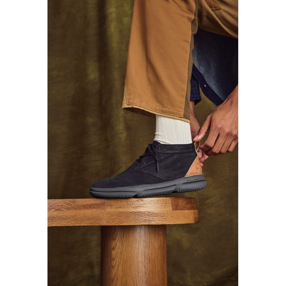 Mens Boots Black Hush Puppies Baylor Chukka