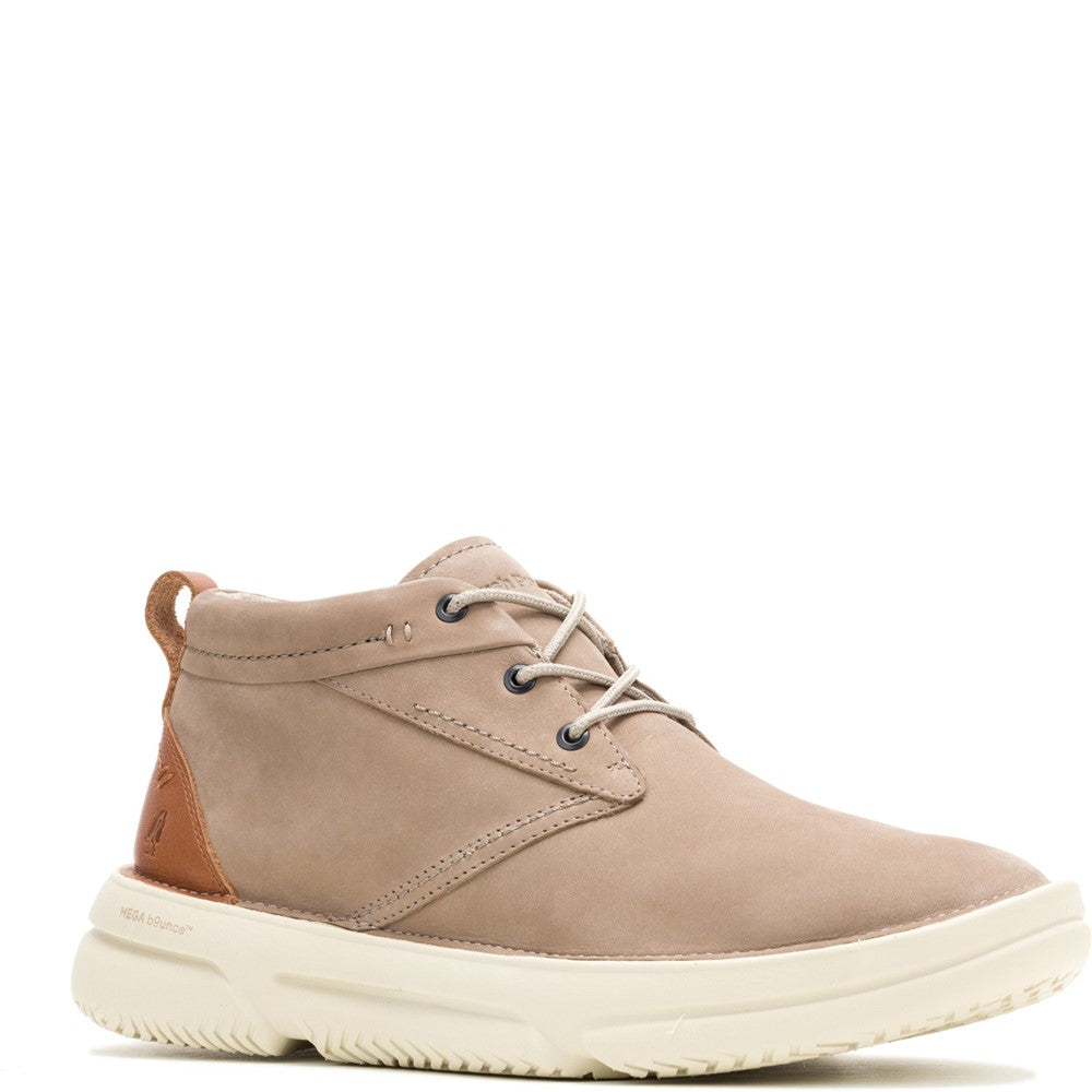Mens Boots Grey Hush Puppies Baylor Chukka