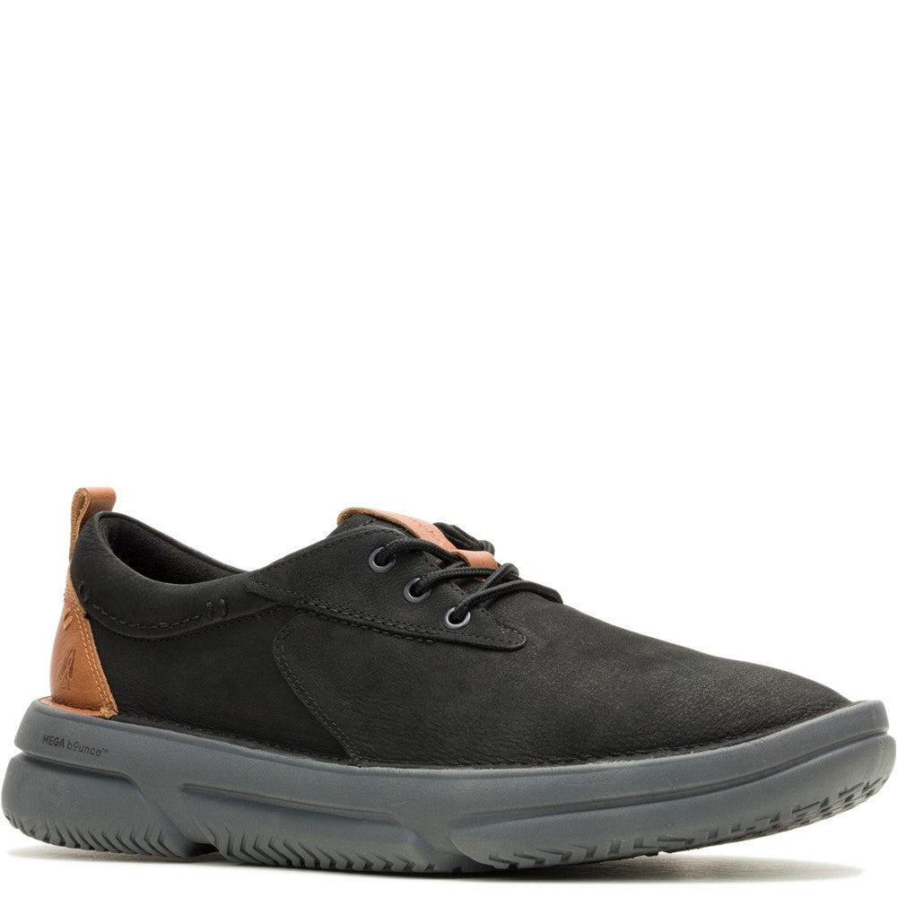 Lace Mens Summer Black/Black Hush Puppies Baylor Shoe