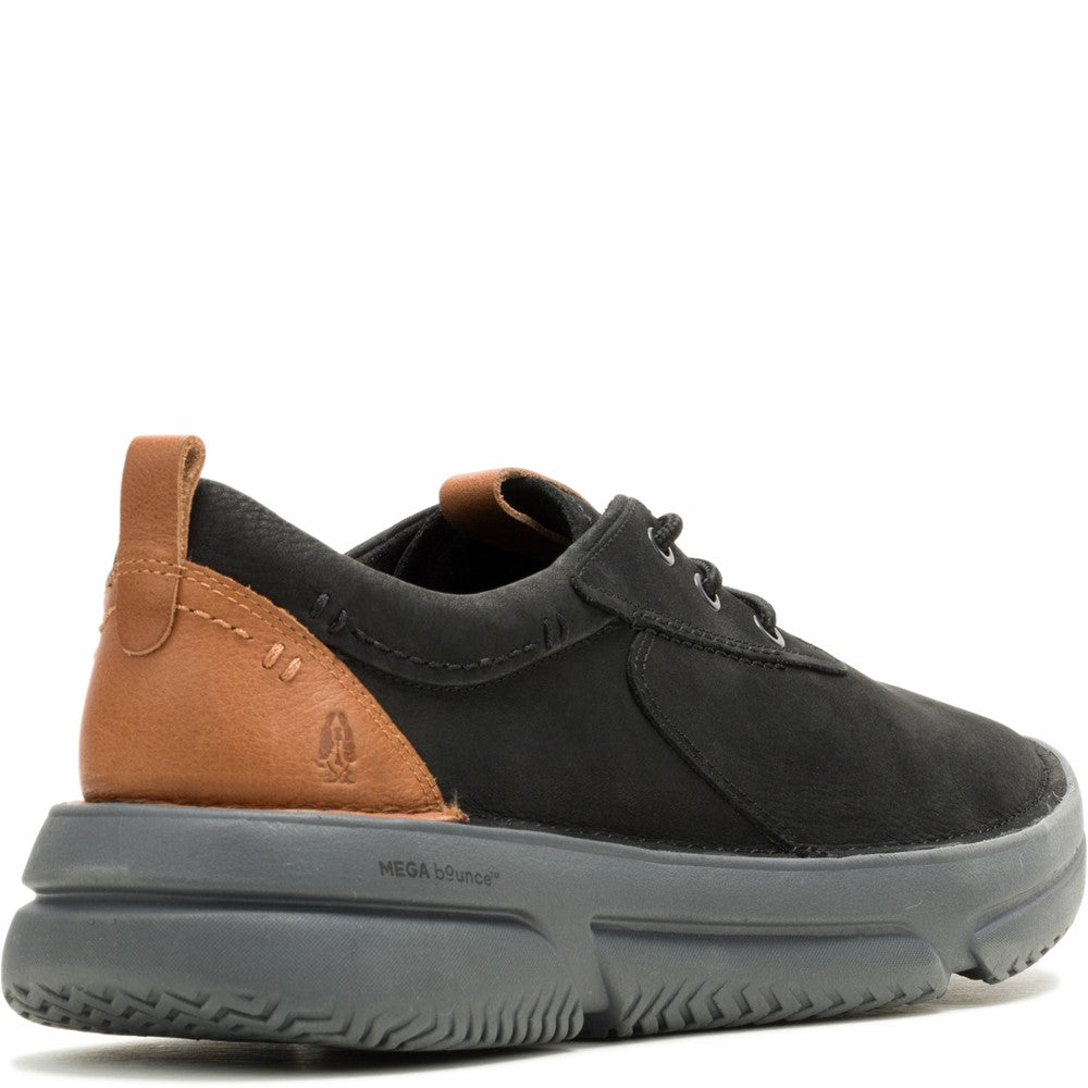 Lace Mens Summer Black/Black Hush Puppies Baylor Shoe