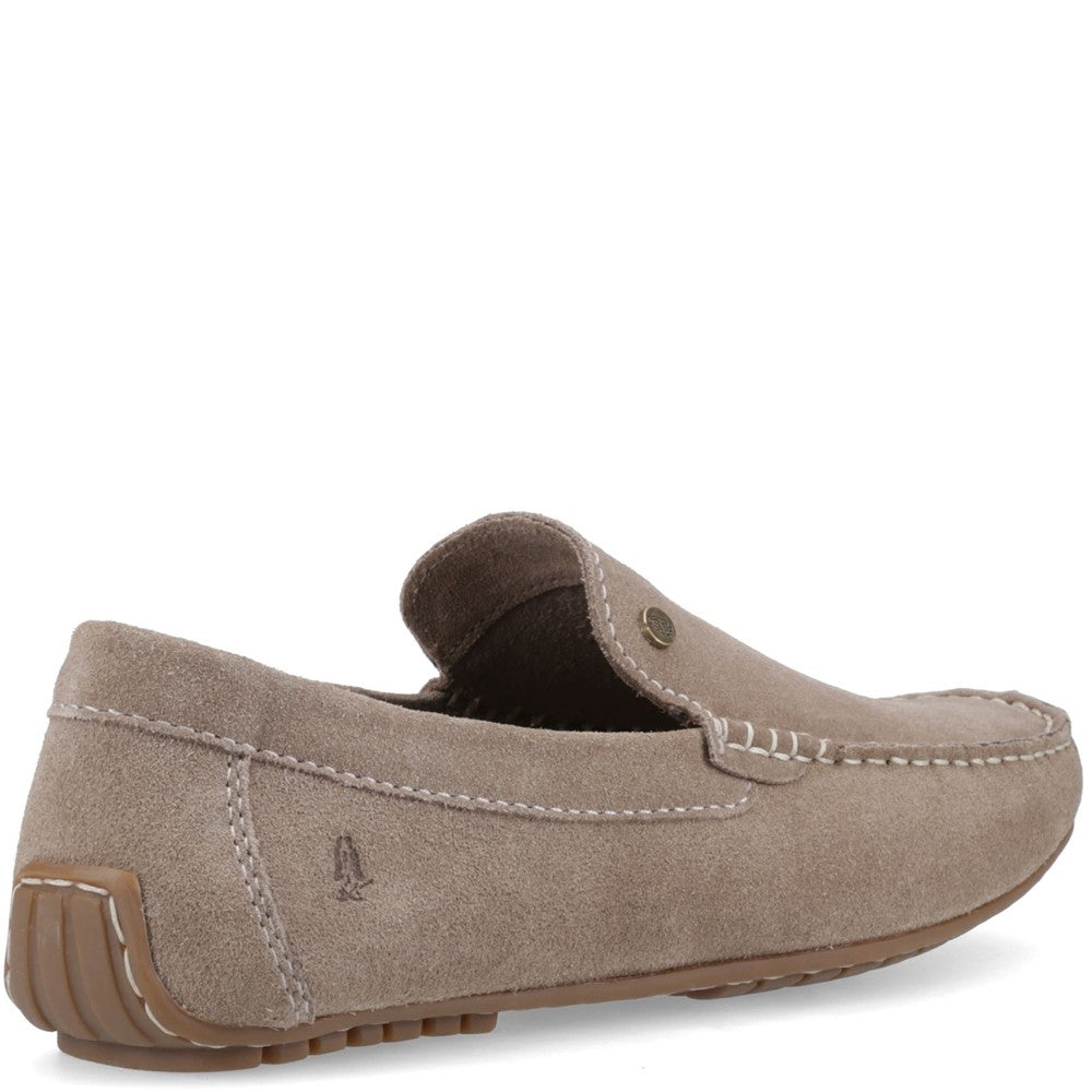 Slip On Mens Summer Taupe Hush Puppies Ralph Suede Shoe
