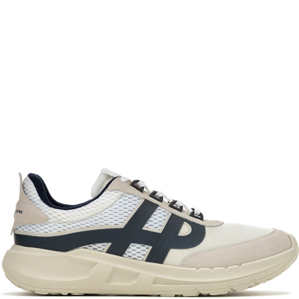 Mens Sports White Hush Puppies Seventy8 Retro Runner