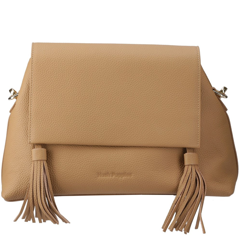 Hand Bags Tan Hush Puppies Jessie Handbag