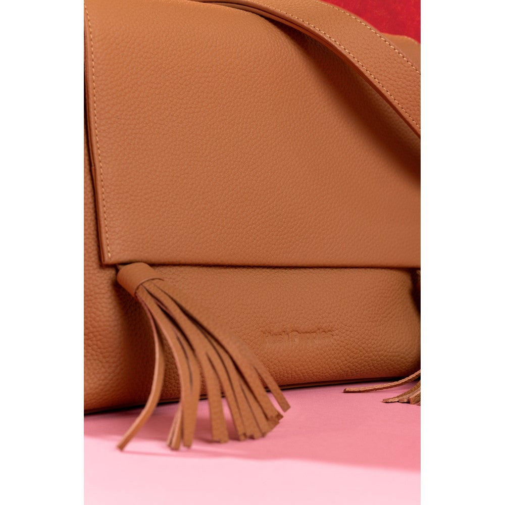 Hand Bags Tan Hush Puppies Jessie Handbag