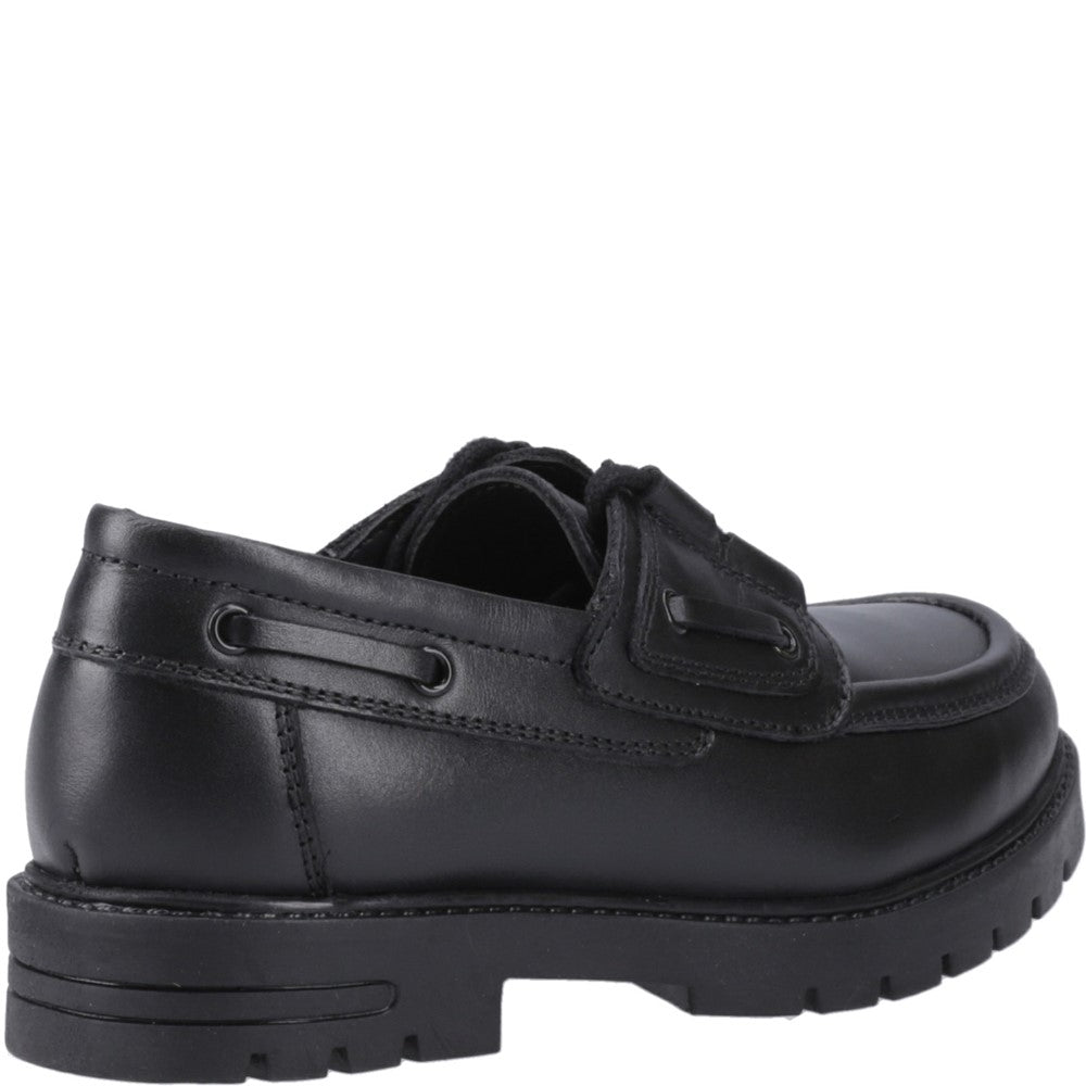 Girls BTS FLFR Black Hush Puppies Lucy Jnr