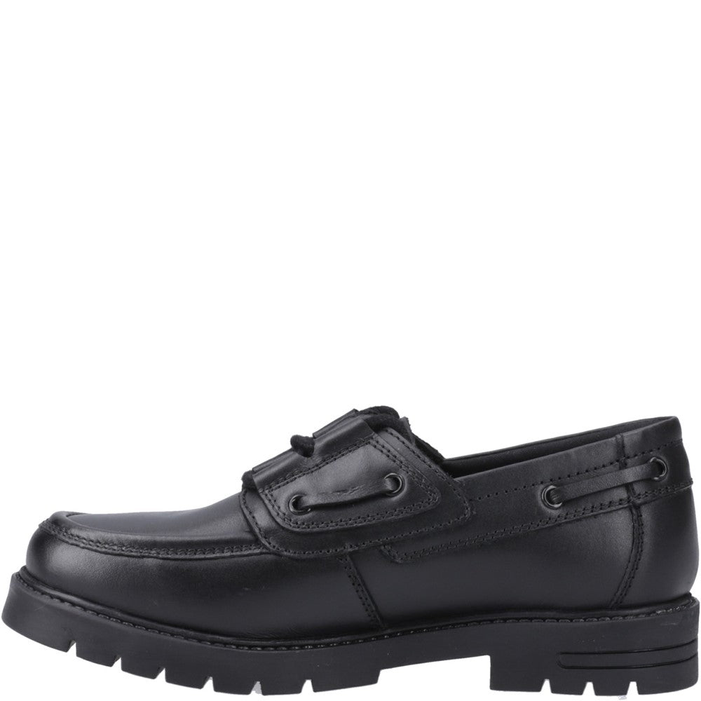 Girls BTS FLFR Black Hush Puppies Lucy Jnr