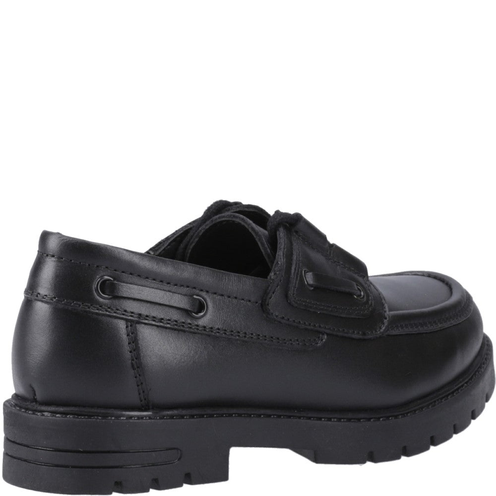Girls BTS FLFR Black Hush Puppies Lucy Snr