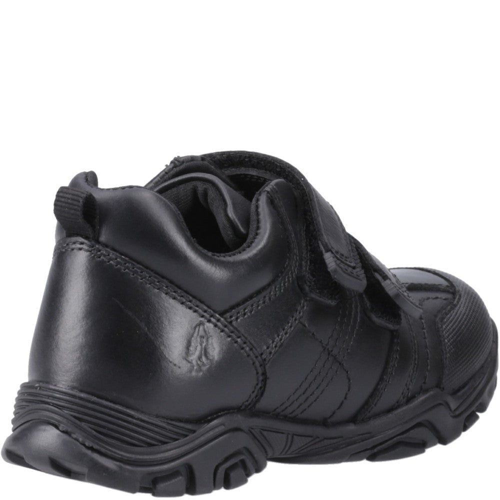 Boys BTS FLFR Black Hush Puppies Leroy Touch Fastening Infant