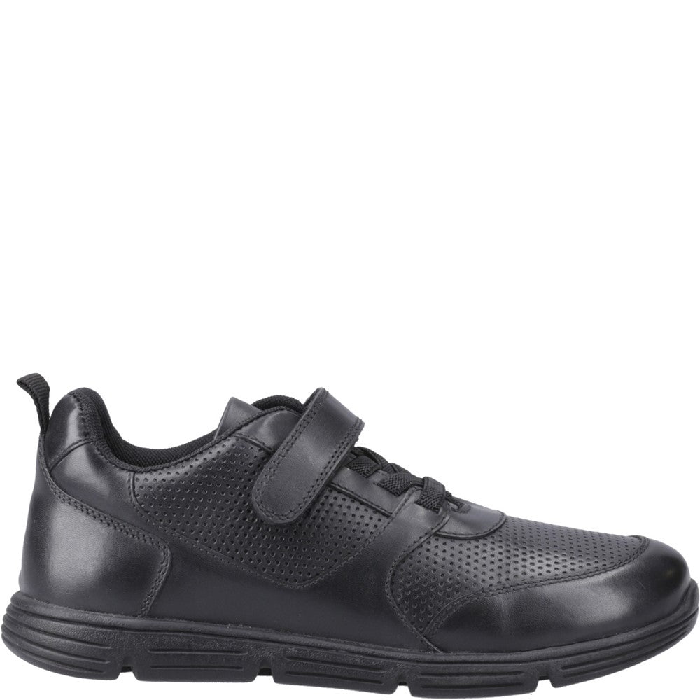 Boys BTS Black XL Hush Puppies Alfie Bungee Snr