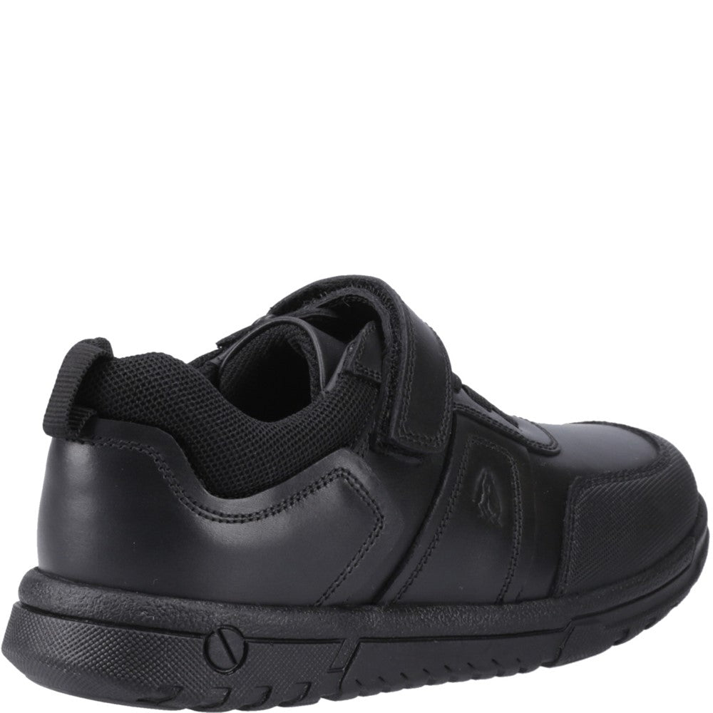 Boys BTS Black Hush Puppies Sutton Bungee Jnr
