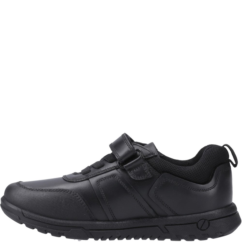 Boys BTS Black Hush Puppies Sutton Bungee Snr
