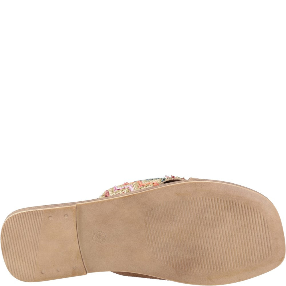 Sandal Ladies Summer Tan Hush Puppies Petra Sandal