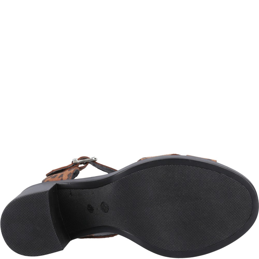 Ladies Heels Leopard Hush Puppies Georgia Party Heel