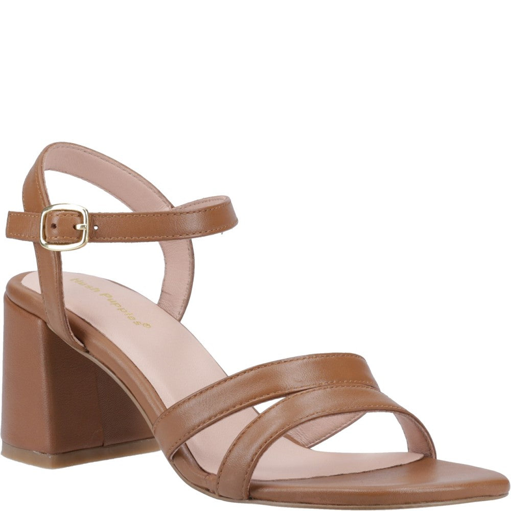 Ladies Heels Tan Hush Puppies Nalani Heel