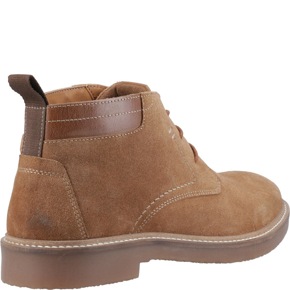 Mens Boots Tan Hush Puppies Gideon Chukka Boot