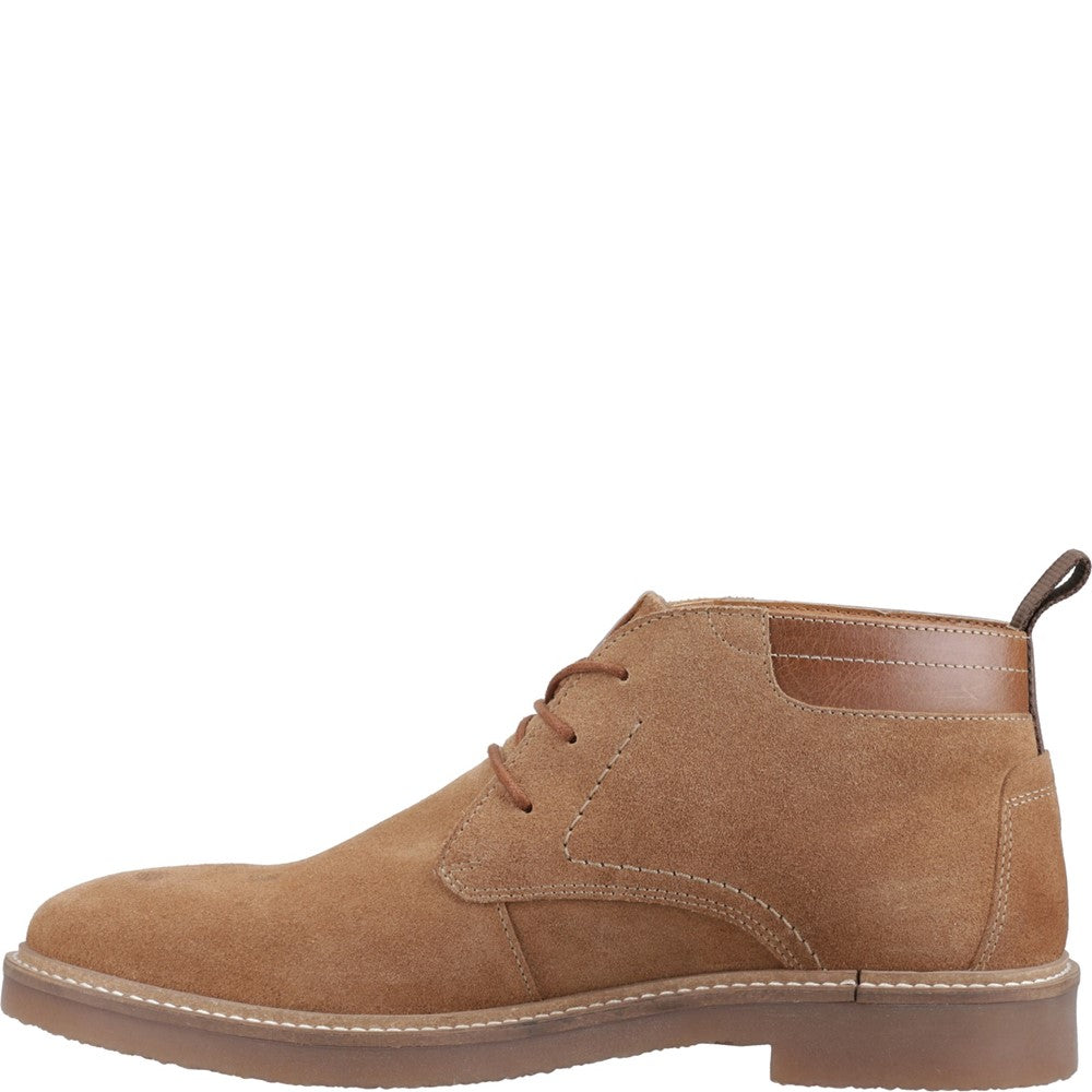 Mens Boots Tan Hush Puppies Gideon Chukka Boot