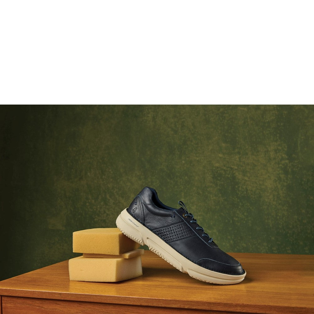 Lace Mens Summer Navy Hush Puppies Baylor Sneaker