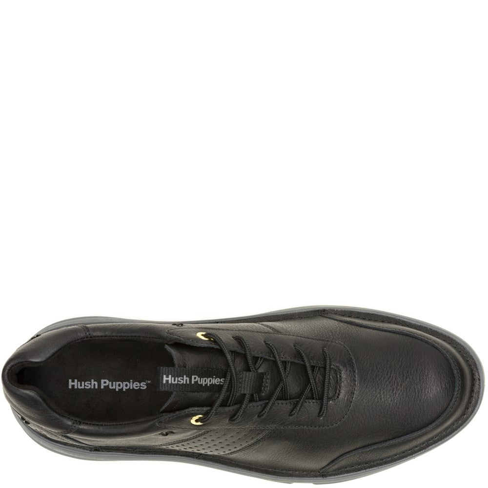 Lace Mens Summer Black Hush Puppies Baylor Sneaker