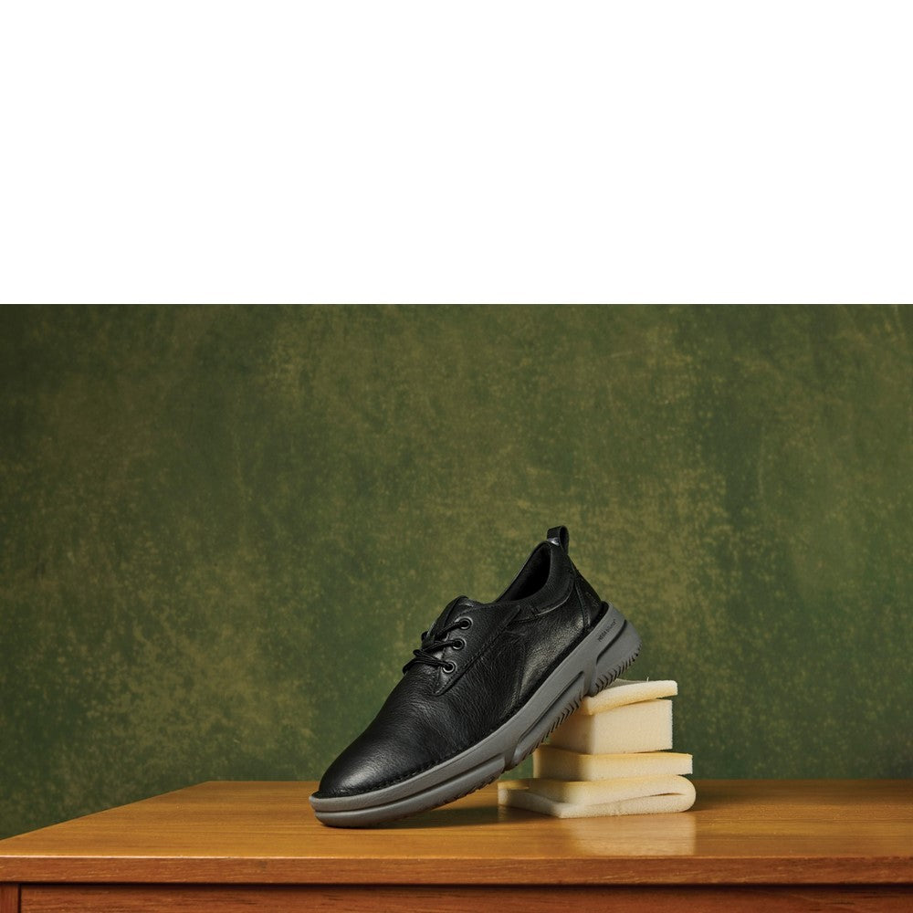 Lace Mens Summer Black Hush Puppies Baylor Sneaker