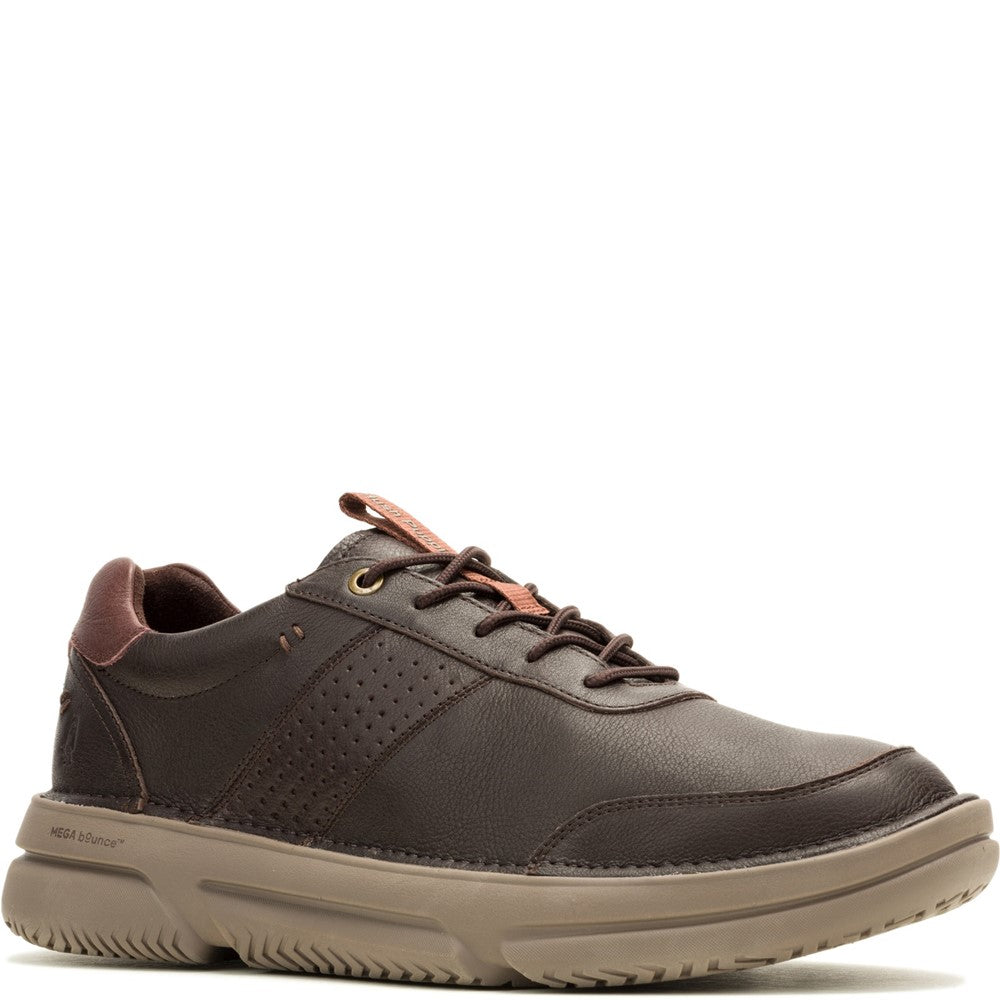 Lace Mens Summer Brown Hush Puppies Baylor Sneaker