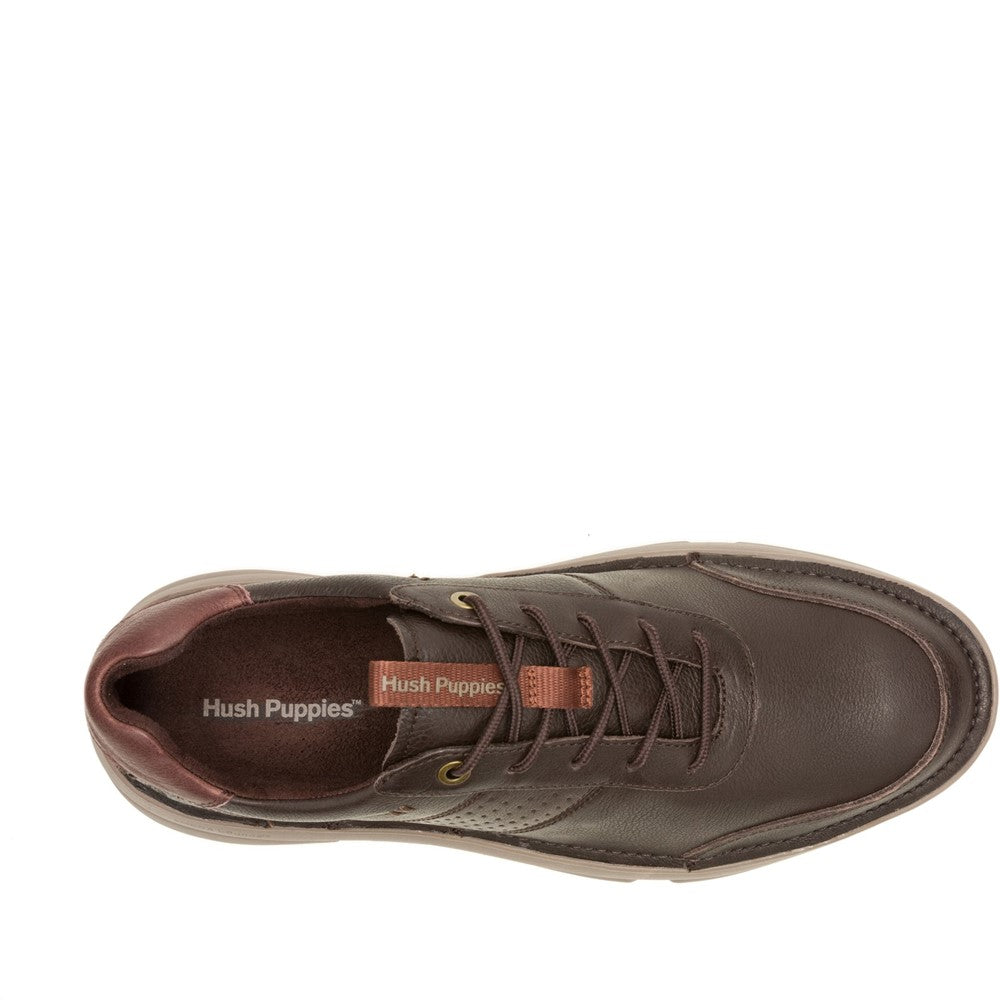 Lace Mens Summer Brown Hush Puppies Baylor Sneaker