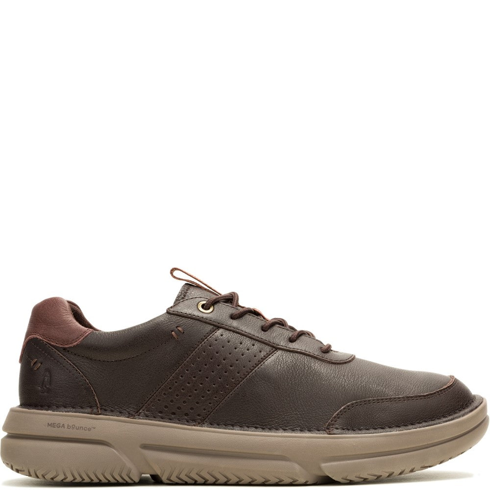 Lace Mens Summer Brown Hush Puppies Baylor Sneaker