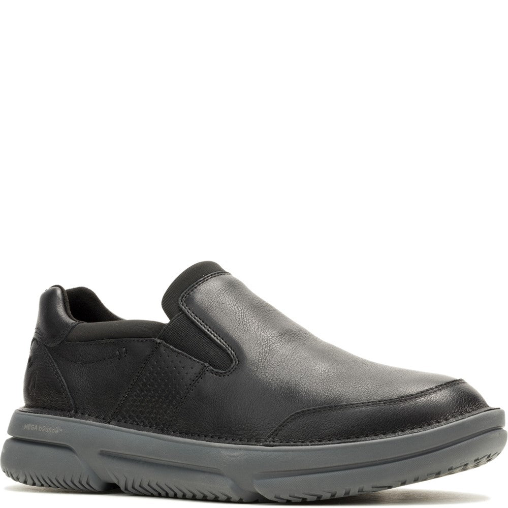 Slip On Mens Summer Black Hush Puppies Baylor Step-In