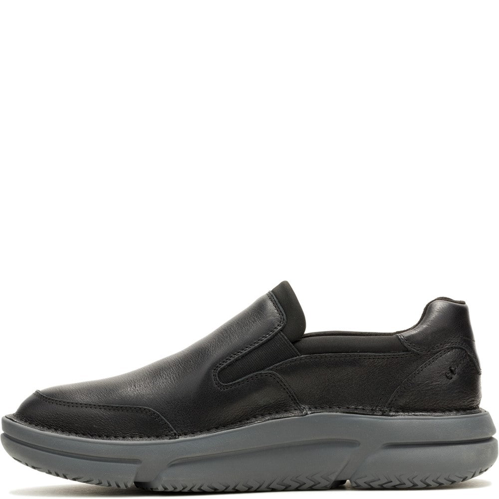 Slip On Mens Summer Black Hush Puppies Baylor Step-In