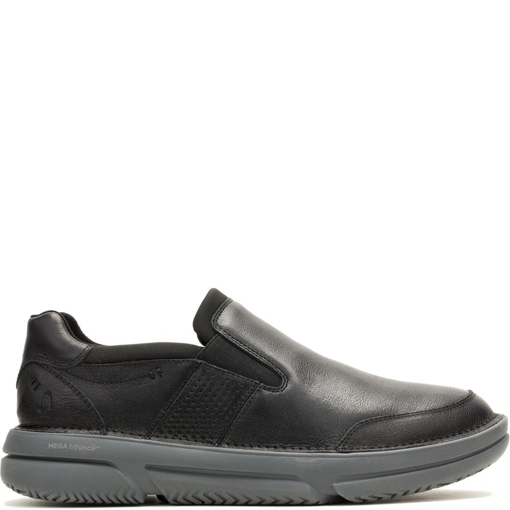 Slip On Mens Summer Black Hush Puppies Baylor Step-In