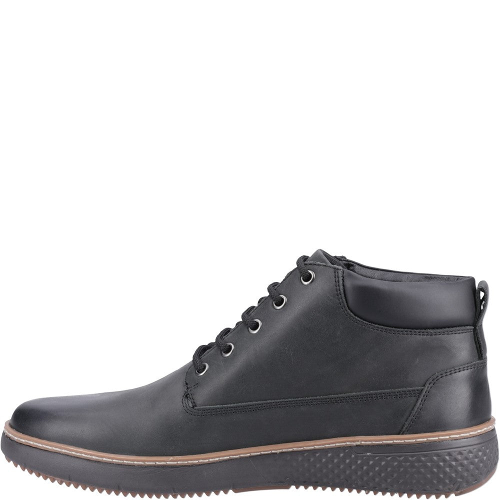 Mens Boots Black Hush Puppies Kian Boot