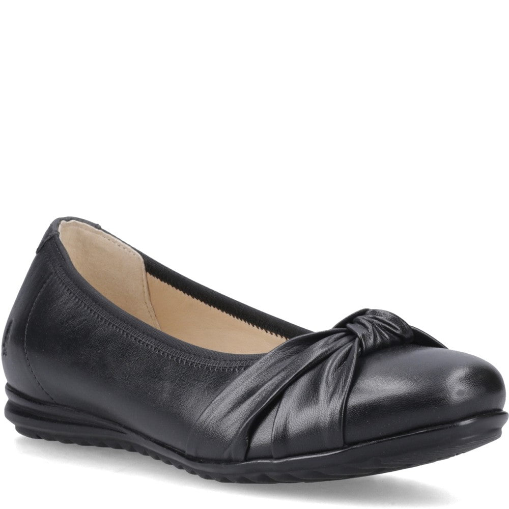Ballerinas Black Hush Puppies Lilith Knot Ballerina