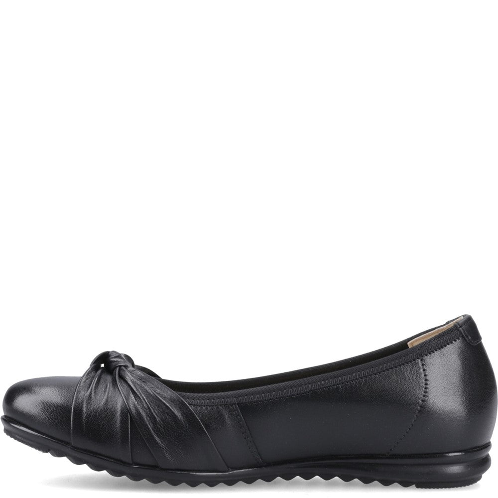 Ballerinas Black Hush Puppies Lilith Knot Ballerina