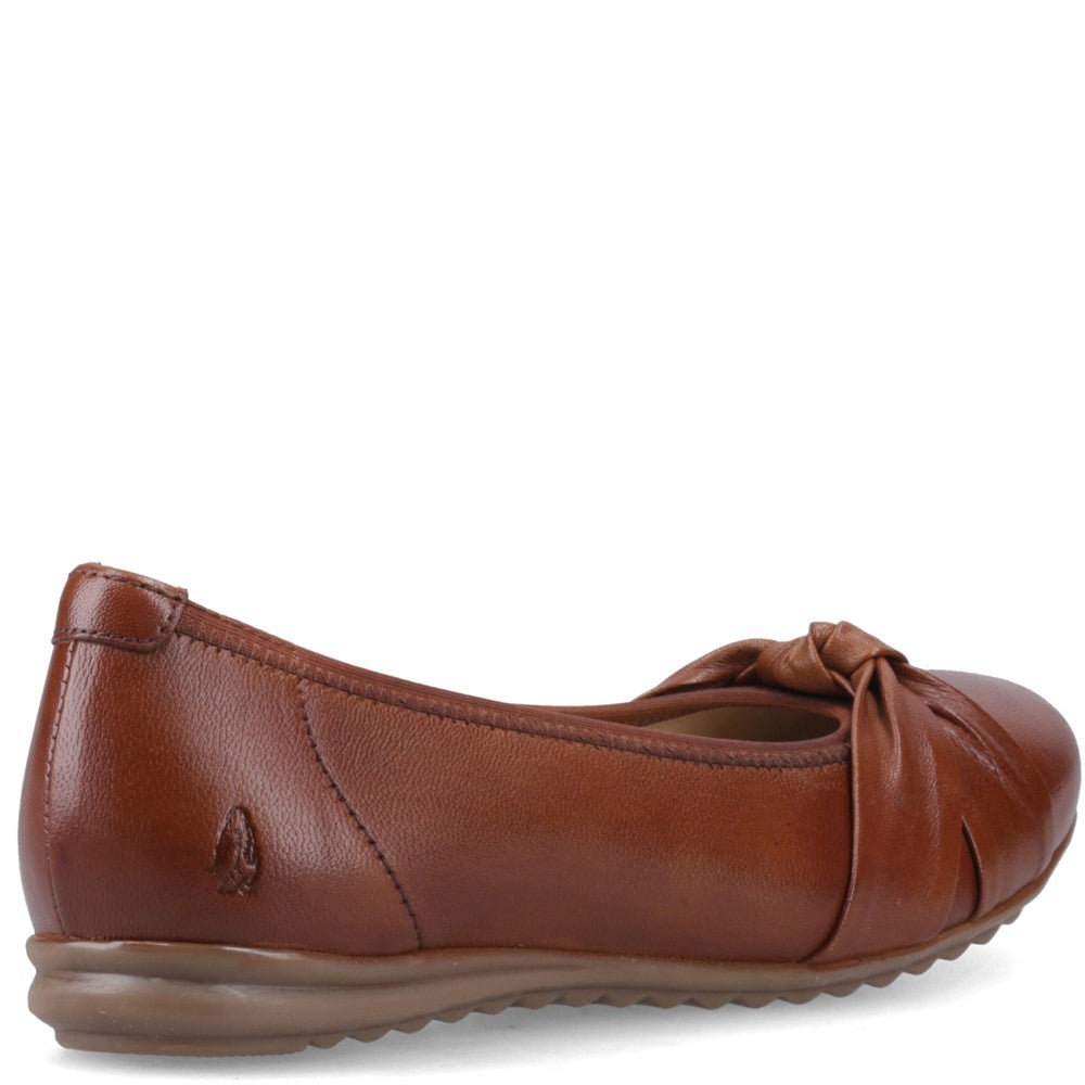 Ballerinas Tan Hush Puppies Lilith Knot Ballerina
