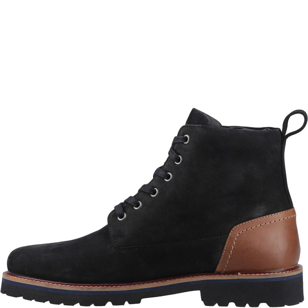 Mens Boots Black Hush Puppies Maguire Boot