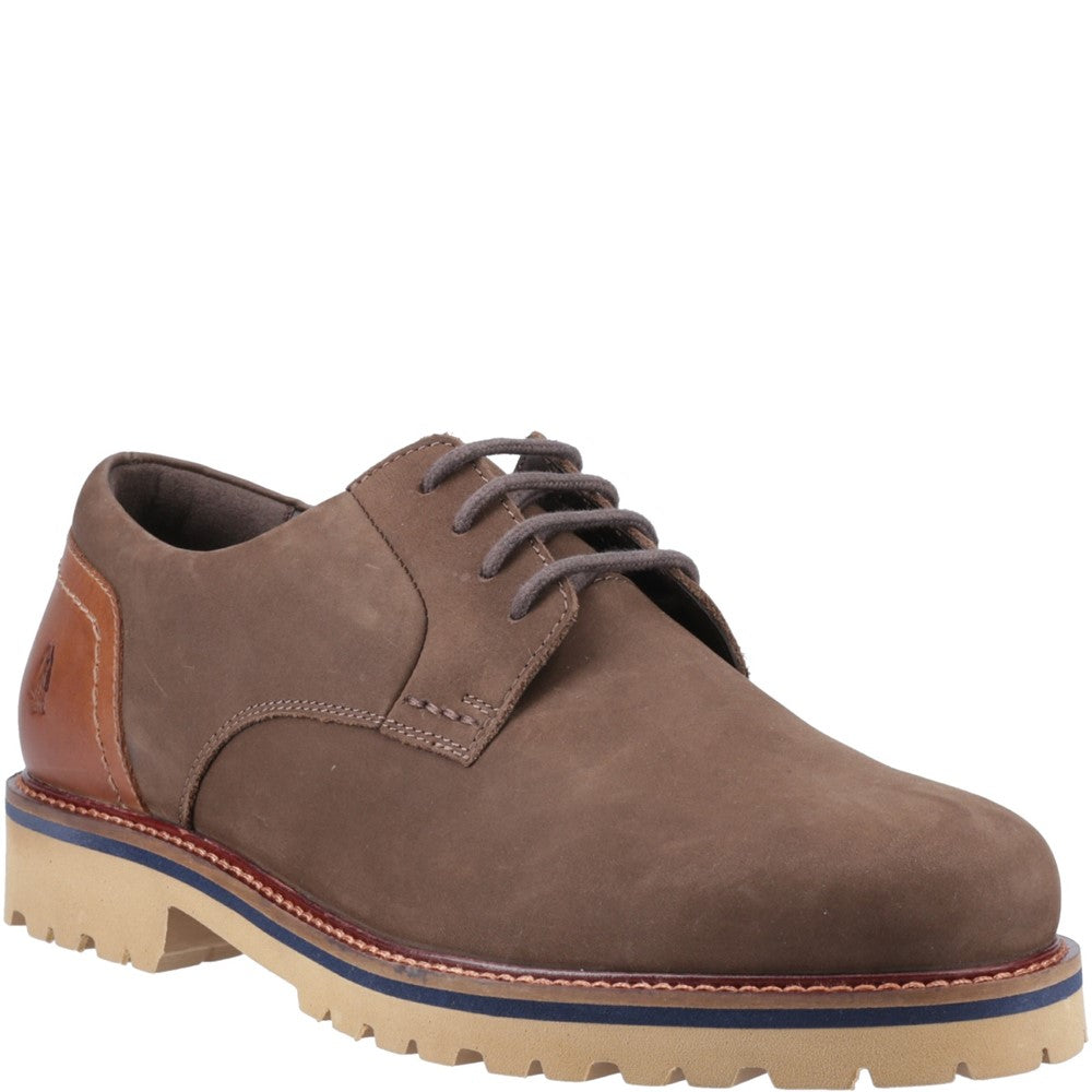 Lace Mens Summer Brown Hush Puppies Marcus Lace Shoe