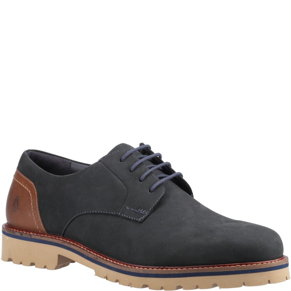 Lace Mens Summer Navy Hush Puppies Marcus Lace Shoe